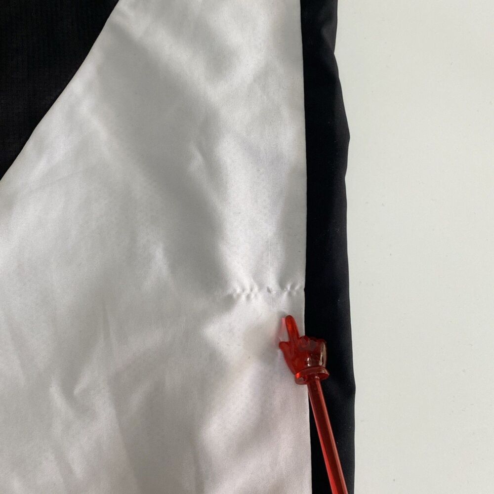 Nike Force Men's Medium Athletic Track Pants Black White Lined FB6966-010 - Picture 14 of 14